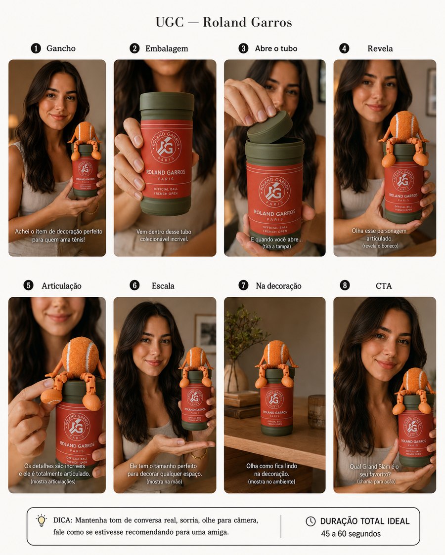 Storyboard UGC Roland Garros